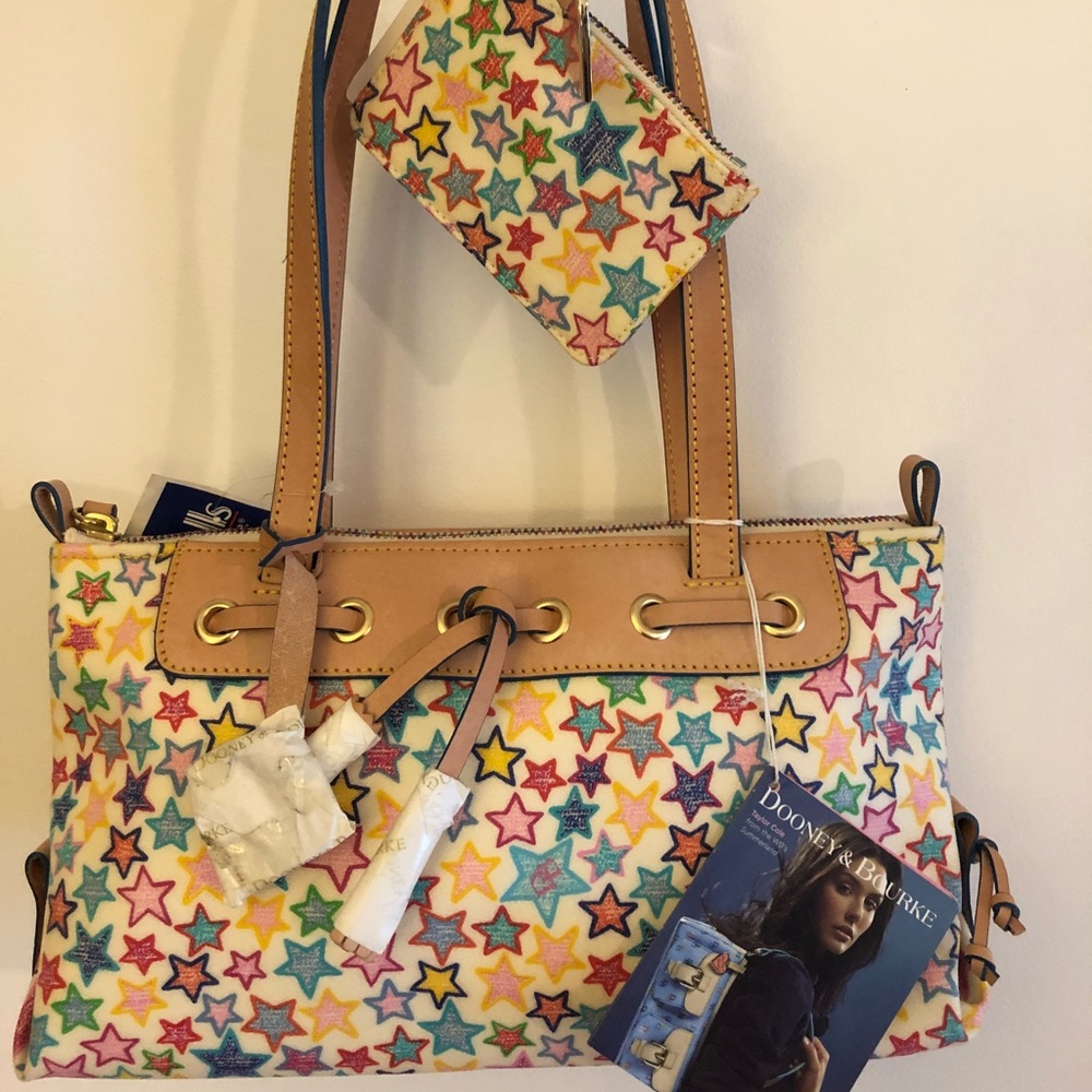Star patterned dooney and Bourne purse
